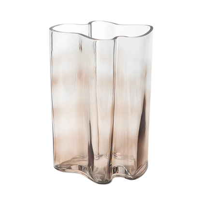 Aalto Vases & Glass - Lake vase irregular geometric transparent glass vase