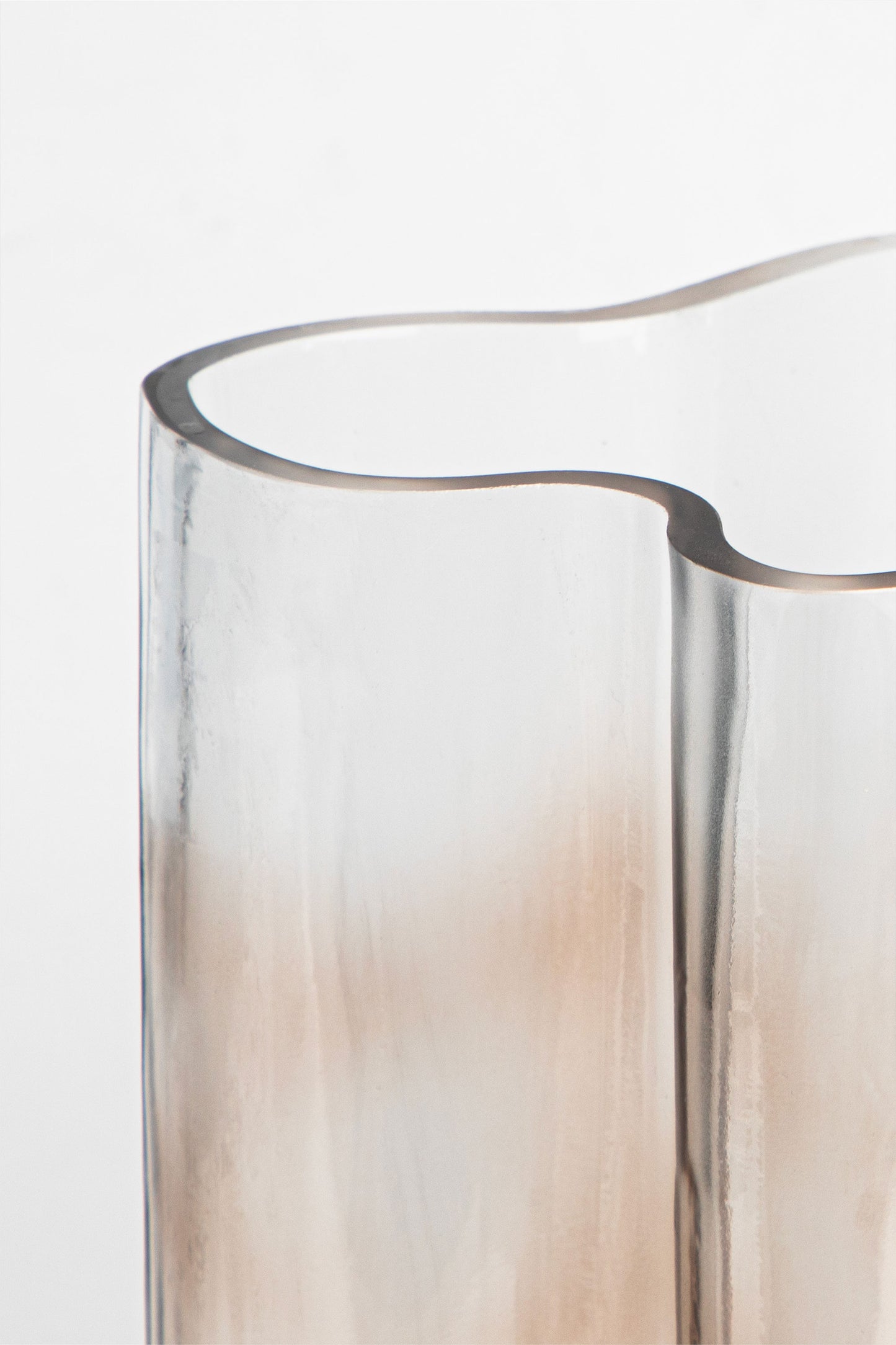 Aalto Vases & Glass - Lake vase irregular geometric transparent glass vase